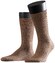 Falke Bristol Pure Socks Sokken Donker Zand