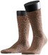 Falke Bristol Pure Socks Sokken Donker Zand