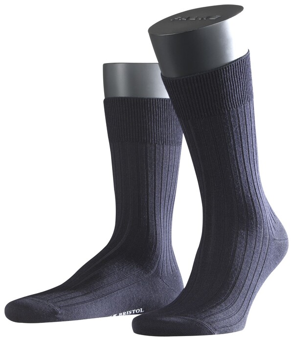 Falke Bristol Pure Socks Sokken Navy