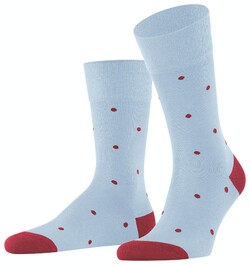 Falke Dotted Socks Sokken Licht Blauw
