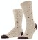 Falke Dotted Socks Sokken Taupe Melange