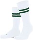 Falke Dynamic Uni Striped Sokken Wit-Groen