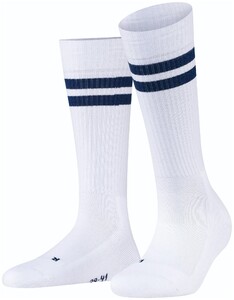 Falke Dynamic Uni Striped Sokken Wit