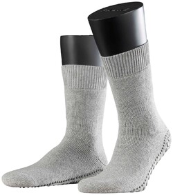 Falke Homepads Socks Sokken Licht Grijs