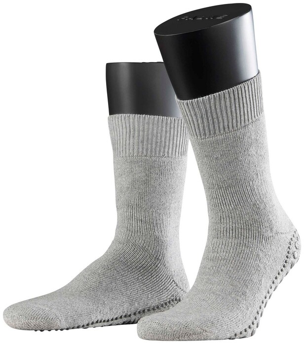 Falke Homepads Socks Sokken Licht Grijs