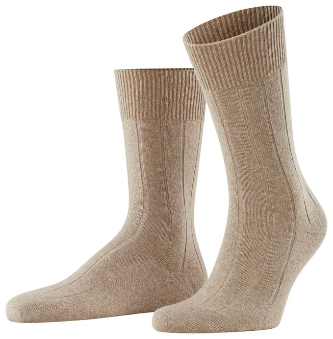 Falke Lhasa Rib Socks Dark Sand