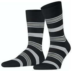 Falke Marina Stripe Sokken Zwart