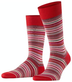 Falke Microblock Sokken Rood