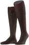 Falke Milano Kniekous Kniekousen Bruin