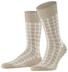 Falke Modern Tailor Check Socks Pebble Melange