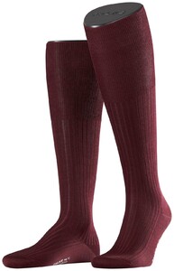 Falke No. 10 Egyptian Karnak Cotton Kniekous Knee-Highs Barolo
