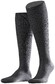 Falke No. 10 Egyptian Karnak Cotton Kniekous Kniekousen Antraciet Melange
