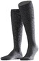 Falke No. 10 Egyptian Karnak Cotton Kniekous Kniekousen Antraciet Melange