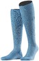 Falke No. 10 Egyptian Karnak Cotton Kniekous Kniekousen Blauw
