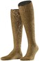 Falke No. 10 Egyptian Karnak Cotton Kniekous Kniekousen Donker Khaki