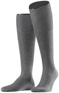 Falke No. 10 Egyptian Karnak Cotton Kniekous Kniekousen Grijs