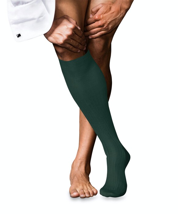 Falke No. 10 Egyptian Karnak Cotton Kniekous Kniekousen Hunter Green