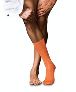 Falke No. 10 Socks Egyptian Karnak Cotton Fire Red