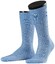 Falke No. 10 Socks Egyptian Karnak Cotton Socks Blue