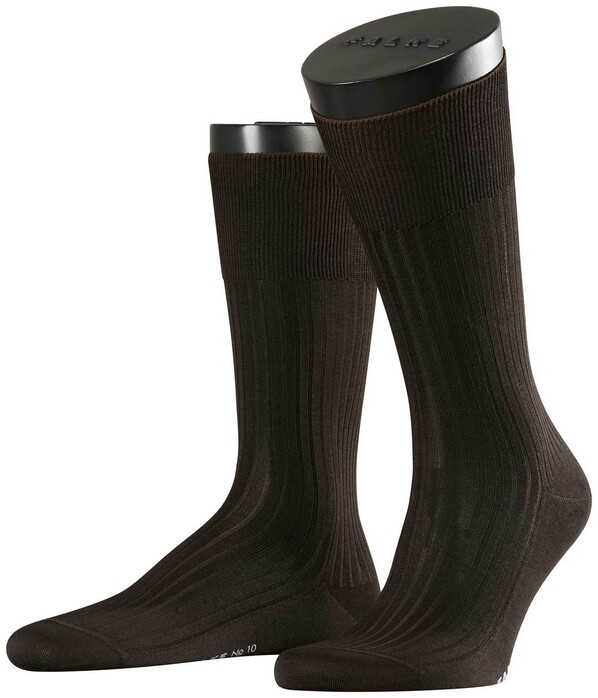 Falke No. 10 Socks Egyptian Karnak Cotton Sokken Bruin