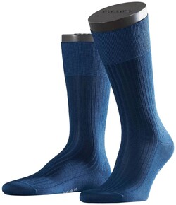 Falke No. 10 Socks Egyptian Karnak Cotton Sokken Royal Blue