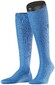 Falke No. 13 Finest Piuma Cotton Knee High Kniekousen Linen Blue