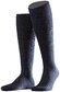 Falke No. 13 Finest Piuma Cotton Knee High Kniekousen Navy