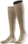 Falke No. 13 Finest Piuma Cotton Knee High Kniekousen Zand