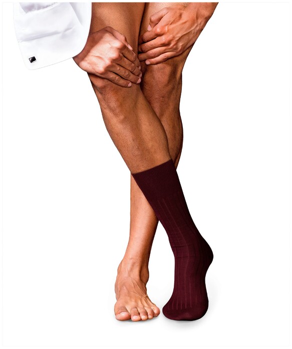 Falke No. 13 Finest Piuma Cotton Sokken Barolo