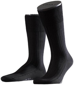 Falke No. 13 Finest Piuma Cotton Sokken Zwart