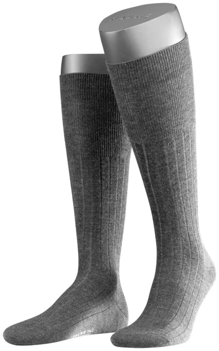 Falke No. 2 Finest Cashmere Kniekousen Antraciet