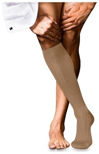 Falke No. 2 Finest Cashmere Kniekousen Knee-Highs Camel