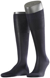 Falke No. 4 Pure Silk Knee High Kniekousen Navy