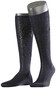 Falke No. 4 Pure Silk Knee High Kniekousen Navy