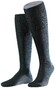 Falke No. 4 Pure Silk Knee High Kniekousen Zwart