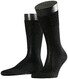 Falke No. 4 Pure Silk Socks Black