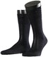 Falke No. 4 Pure Silk Socks Navy
