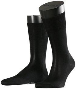 Falke No. 4 Pure Silk Socks Sokken Zwart