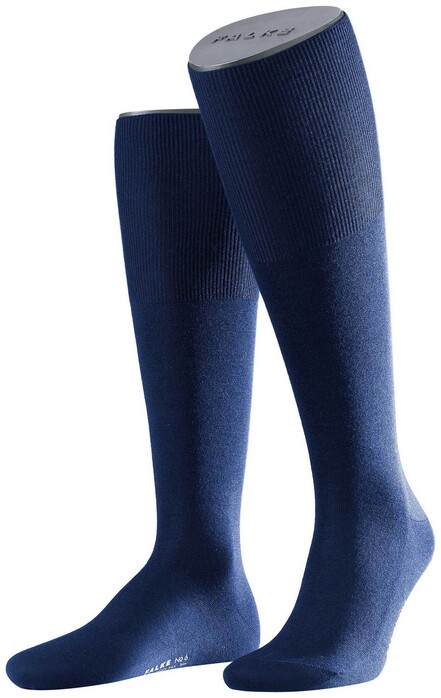 Falke No. 6 Finest Merino and Silk Kniekous Kniekousen Royal Blue