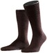 Falke No. 6 Socks Finest Merino and Silk Sokken Bruin