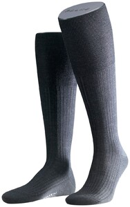 Falke No. 7 Finest Merino Kniekousen Antraciet