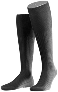 Falke No. 7 Finest Merino Kniekousen Knee-Highs Black