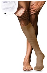 Falke No. 7 Finest Merino Kniekousen Knee-Highs Camel