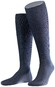 Falke No. 7 Finest Merino Kniekousen Kniekousen Navy