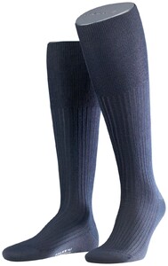 Falke No. 7 Finest Merino Kniekousen Navy