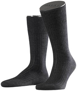Falke No. 7 Socks Finest Merino Sokken Antraciet