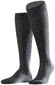 Falke No. 9 Egyptian Karnak Cotton Kniekous Kniekousen Antraciet Melange