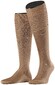 Falke No. 9 Egyptian Karnak Cotton Kniekous Kniekousen Brownie Melange