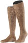 Falke No. 9 Egyptian Karnak Cotton Kniekous Kniekousen Brownie Melange