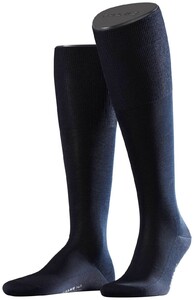 Falke No. 9 Egyptian Karnak Cotton Kniekous Kniekousen Navy